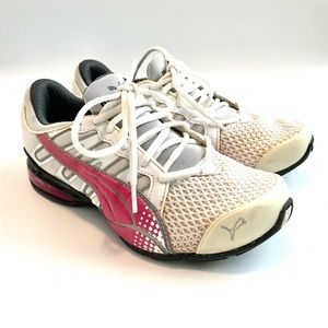 Puma | 10Cell Voltaic Pink & White Running Shoes